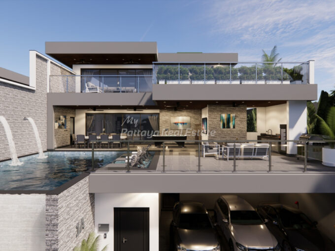 Siam Royal View Lakeside Pool Villa East Pattaya House For Sale – HESRVL01