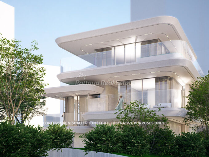 Soondri WongAmat Pattaya Private Pool Villa House For Sale - My Pattaya Real Estate - HSOOND04