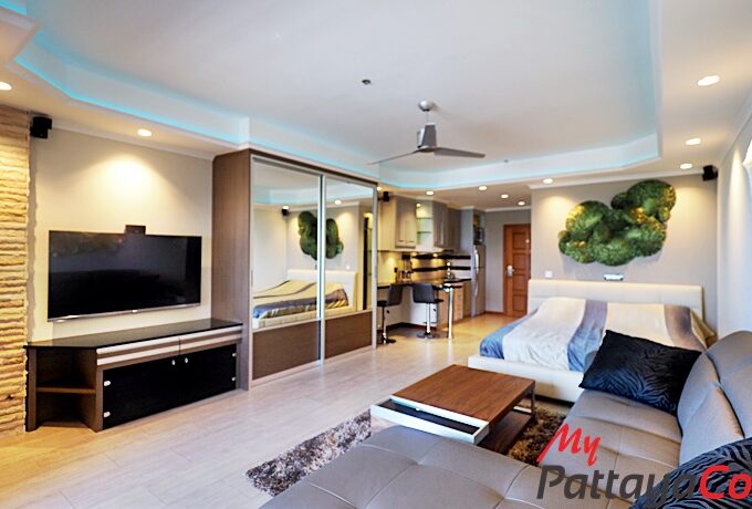 View Talay 3 Jomtien Condominium Beach Pattaya Condo For Rent - My Pattaya Real Estate - VT3A01R