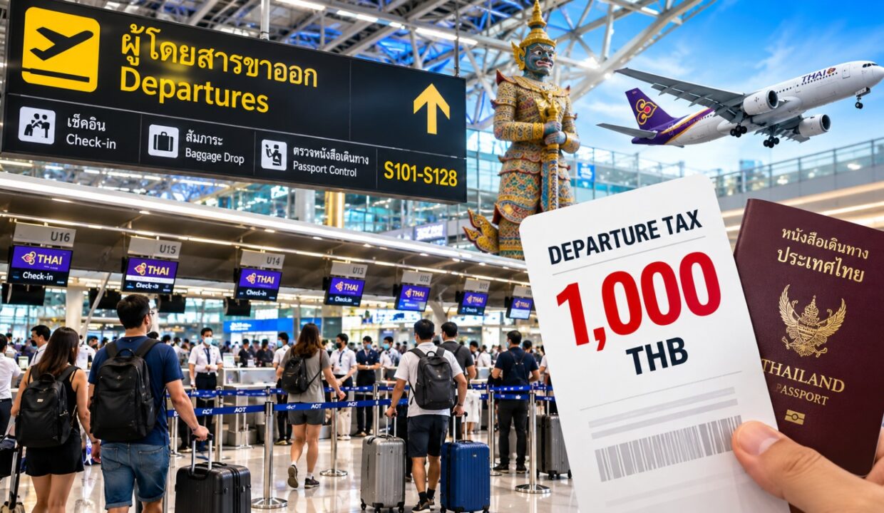 Proposed 1,000 Baht Departure Tax Consultation
